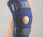 Safe-T-Sport&#174; Thermal Neoprene Knee Stabilizing Support :: With a removable horseshoe that can be placed either laterally o